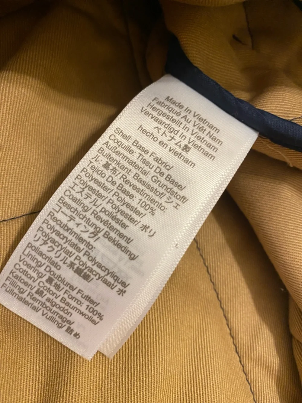 J. Crew Men's Quilted Navy Vest. Size M. Style AR275